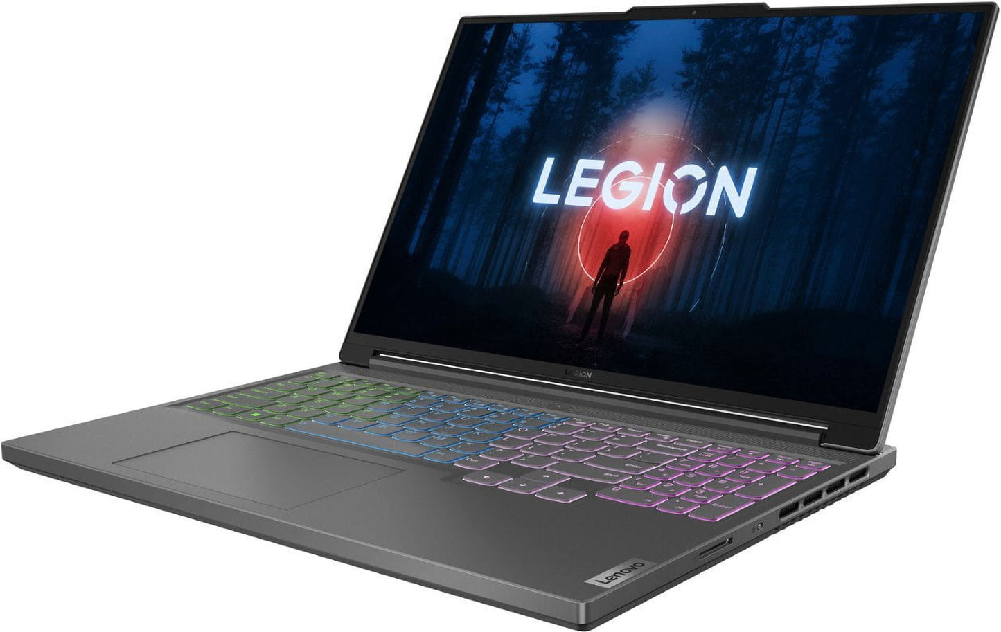 Legion Slim 5 Gaming Laptop 16.0In 165 Hz WQXGA (8-Core AMD Ryzen 7 7840HS, 16GB DDR5, 8TB Pcie SSD, Geforce RTX 4060 8GB, 16.0In 165 Hz Win 10 Pro)