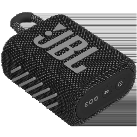 Go 3 Portable Waterproof Bluetooth Speaker, Black